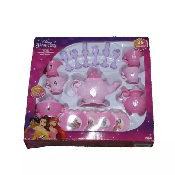 Disney Princess Dinnerware Set Service for 4 - Picture 3 of 4